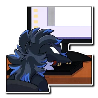 Telegram stiker 😵 Kibo