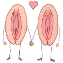 Telegram sticker 👭 Yoni