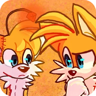 Telegram sticker ❤ Tails&T.Doll/TailDoll//@PlushiToru
