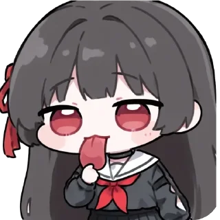 Telegram stiker 🫥 KIKAH - CHISA