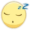 Sticker 😴 Смайлы вк и рофлы @TgSticker