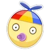 Sticker 👶 Смайлы вк и рофлы @TgSticker