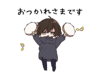 Video sticker 🎶 Манхера кун 2 @nyasticks