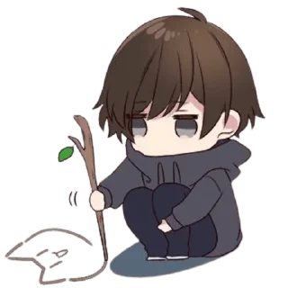 Video sticker 😶 Menhera-kun @Bekzhanov_Rasul