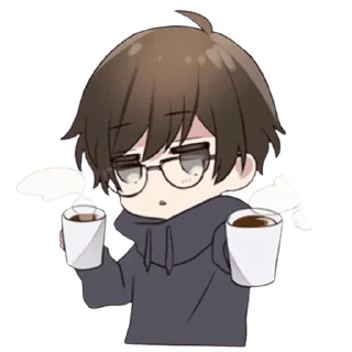 Video sticker ☕️ Menhera-kun @Bekzhanov_Rasul
