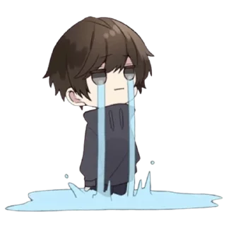 Telegram stiker 😭 Menhera-kun @Bekzhanov_Rasul