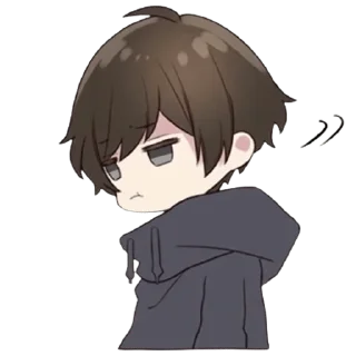 Telegram stiker 😒 Menhera-kun @Bekzhanov_Rasul