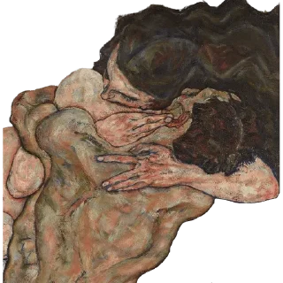 Telegram sticker 🥰 👉🏻 @truecatharsis: Egon Schiele