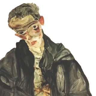 Telegram sticker 🥴 👉🏻 @truecatharsis: Egon Schiele