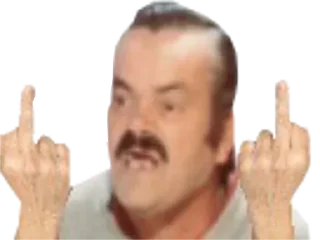 Telegram sticker 🖕 Big wuniz man