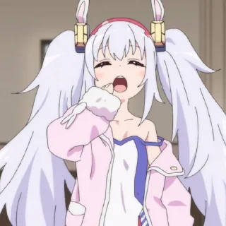 Sticker 🐇 ♡laffey @stickerspackanime