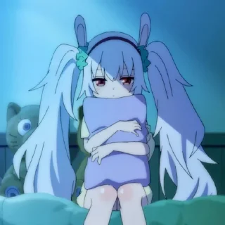 Telegram stiker 🐇 ♡laffey @stickerspackanime