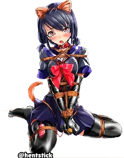 Телеграм стикер 🔞 bondage 1 @hentstick