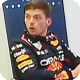 Telegram sticker 😱 Max Verstappen @K0N_NICHIWA