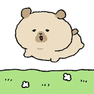 Telegram sticker ⭐ 똥강아지 동구