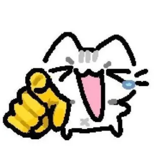 Telegram sticker 🤣 catz