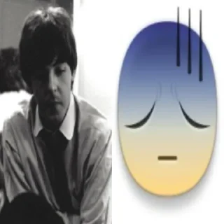 Telegram sticker 🤩 @TgEmodziBot Paul McCartney | by Mini_L120