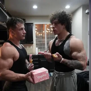 Telegram sticker 😅 THE TREN TWINS ➡️ @Ctikerubot