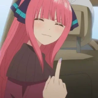 Telegram sticker 🖕 [ @SATYA_JAAT_27 ] AISE HI