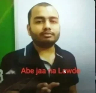 Telegram sticker 🖕 [ @SATYA_JAAT_27 ] AISE HI