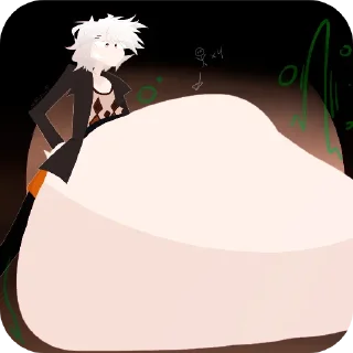 Telegram sticker ❤ • | Vore Stickers | pt. 2