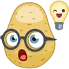 Sticker 😳 Фруктовощи Emoji @TgSticker