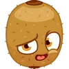 Sticker 😐 Фруктовощи Emoji @TgSticker