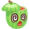 Sticker 😵‍💫 Фруктовощи Emoji @TgSticker