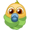 Sticker 👶 Фруктовощи Emoji @TgSticker
