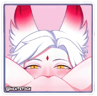 Telegram stiker 😋 Мари и Хидэ 18+ @vkstikks @hentstick