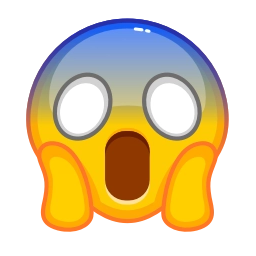 Sticker 😱 Emoji Glitch (@AppFold) by @stickerio_robot