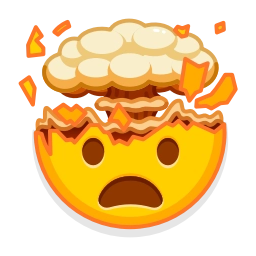 Sticker 🤯 Emoji Glitch (@AppFold) by @stickerio_robot