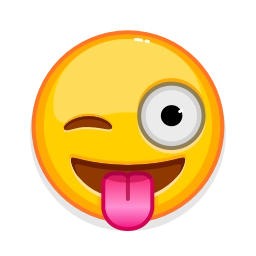 Sticker 😜 Emoji Glitch (@AppFold) by @stickerio_robot