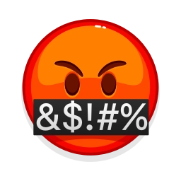 Sticker 🤬 Emoji Glitch (@AppFold) by @stickerio_robot