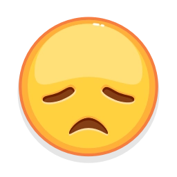 Sticker 😔 Emoji Glitch (@AppFold) by @stickerio_robot