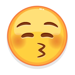 Sticker 😚 Emoji Glitch (@AppFold) by @stickerio_robot