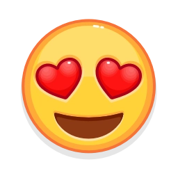 Sticker 😍 Emoji Glitch (@AppFold) by @stickerio_robot