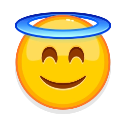 Sticker 😇 Emoji Glitch (@AppFold) by @stickerio_robot
