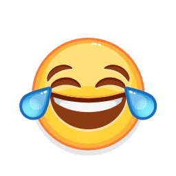 Sticker 😂 Emoji Glitch (@AppFold) by @stickerio_robot