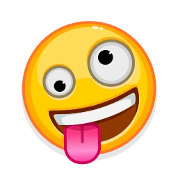 Sticker 🤪 Emoji Glitch (@AppFold) by @stickerio_robot