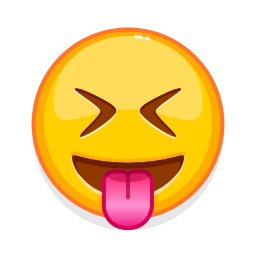 Sticker 😝 Emoji Glitch (@AppFold) by @stickerio_robot