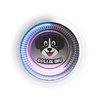 Sticker 🤑 coins collie inu