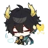 Sticker 🤔 chibi hsr @hsrstickersz :: @fStikBot