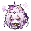 Sticker 🦋 chibi hsr @hsrstickersz :: @fStikBot