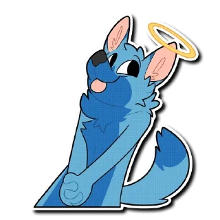 Telegram sticker 😇 Fun stickers — @stckrRobot