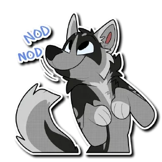 Telegram sticker 👍 Fun stickers — @stckrRobot