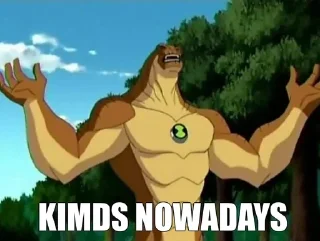 Telegram sticker 😩 Ben 10 by @DEVOID_10 :: @fStikBot