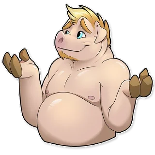 Video sticker 😅 Phil the Pig