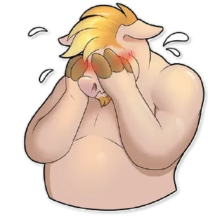 Video sticker 😖 Phil the Pig