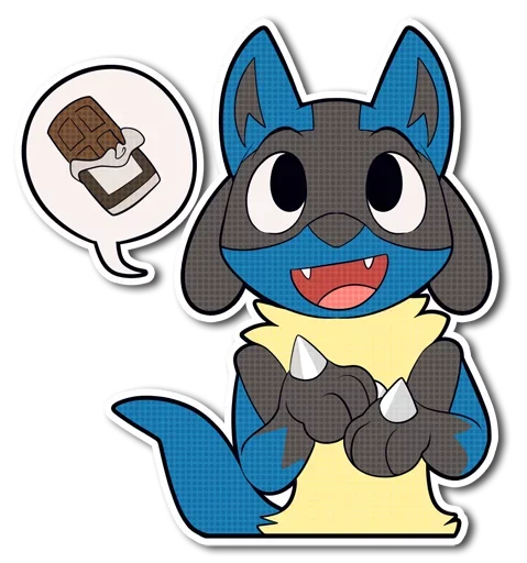 Telegram sticker 🍫 Lucas pack